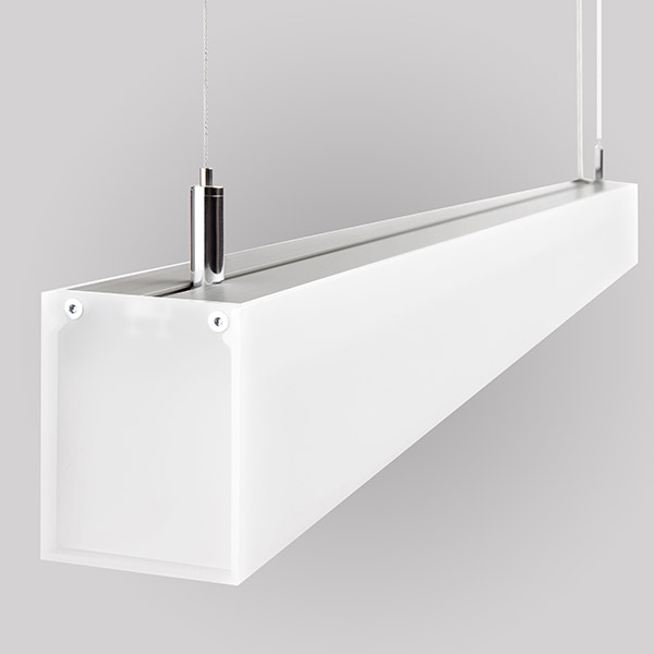 Luminaires of the series LUCID
